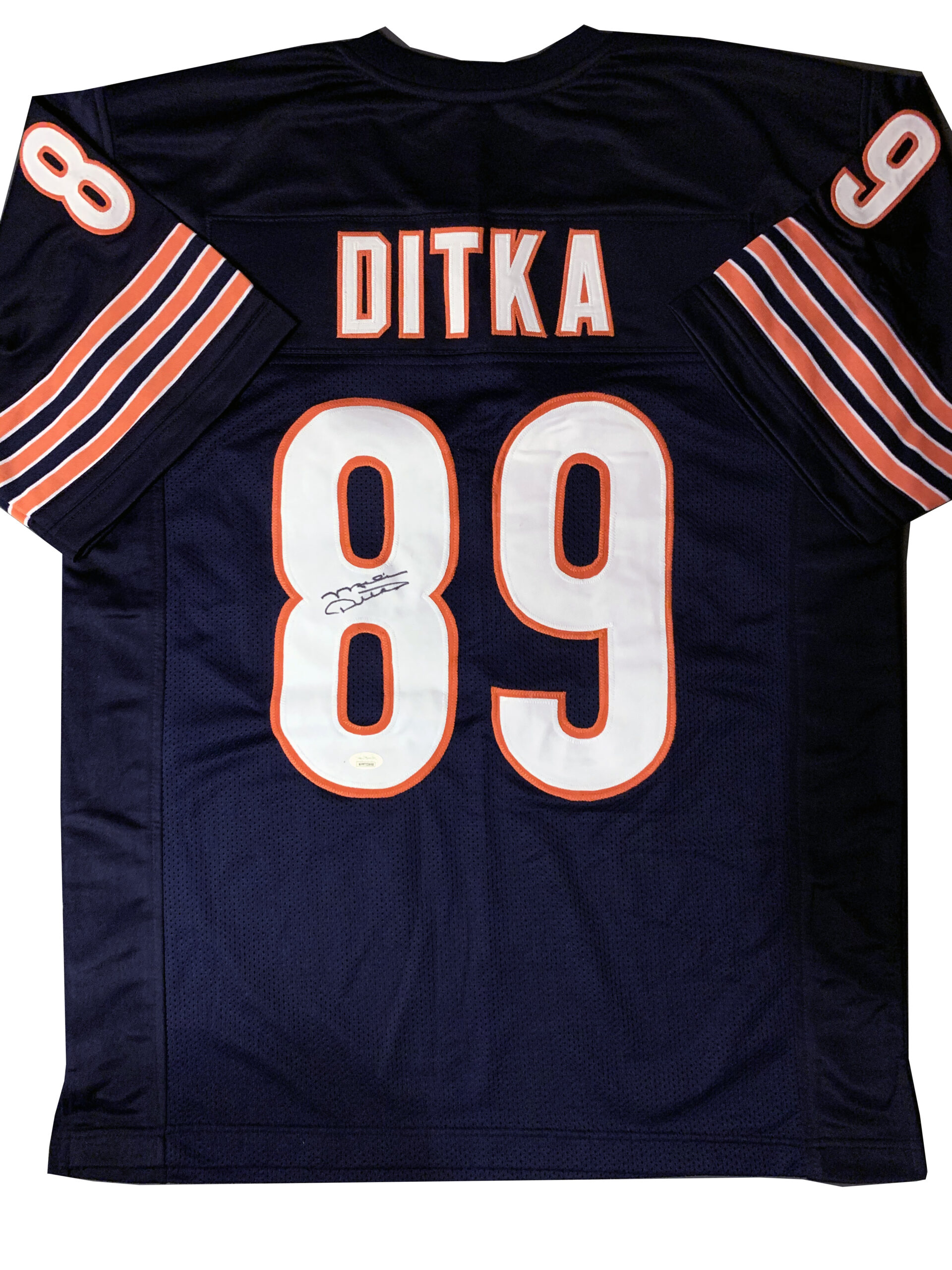 Nike Chicago Bears No89 Mike Ditka Dark Grey Women's Breast Cancer Awareness Stitched NFL Elite Jersey