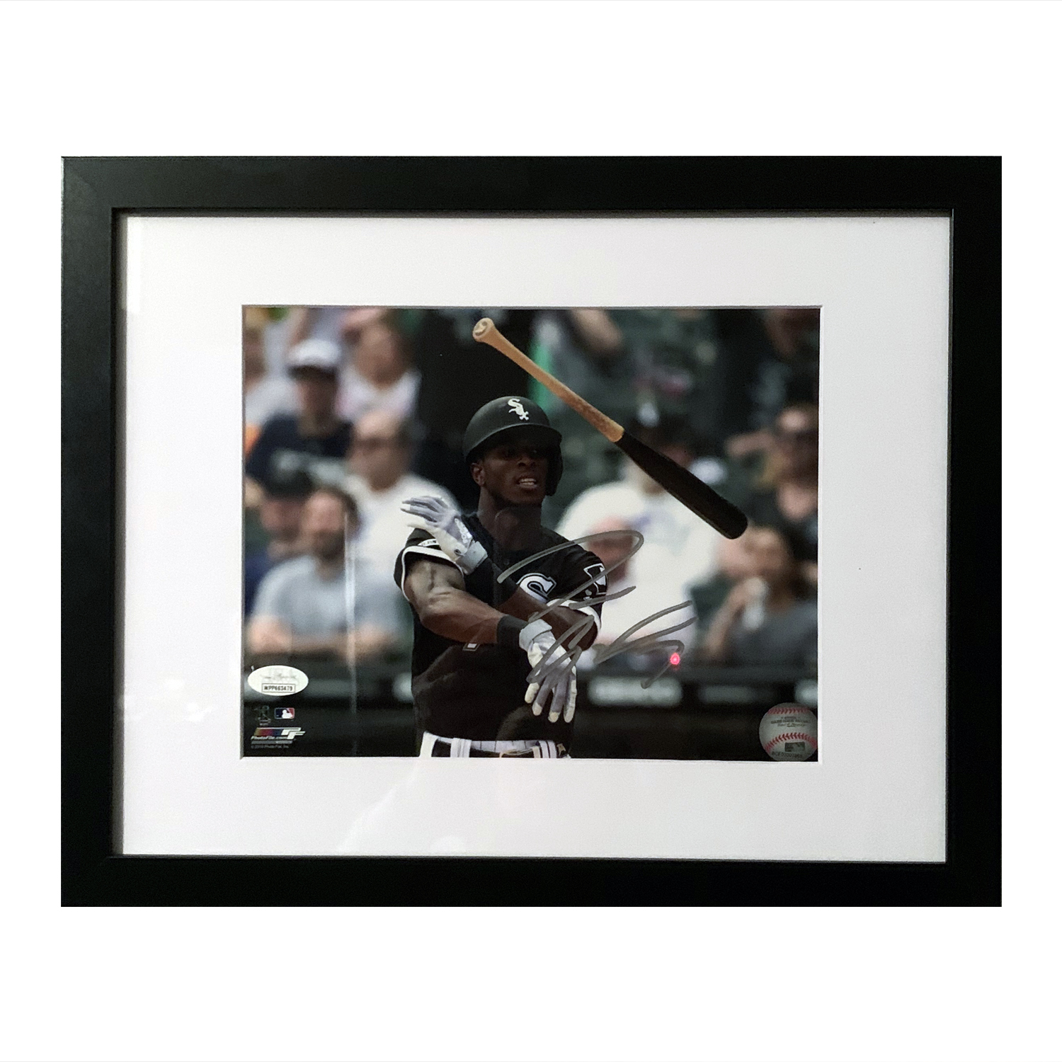 Tim Anderson Chicago White Sox Autographed Fanatics Authentic 11 x 14  Batting Spotlight Photograph