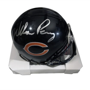 William Perry Signed Chicago Bears Mini-Helmet
